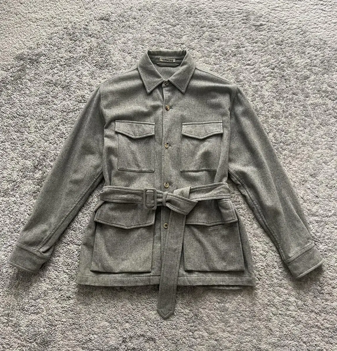 Auralee 4Pocket Wool jkt 오라리 울 자켓